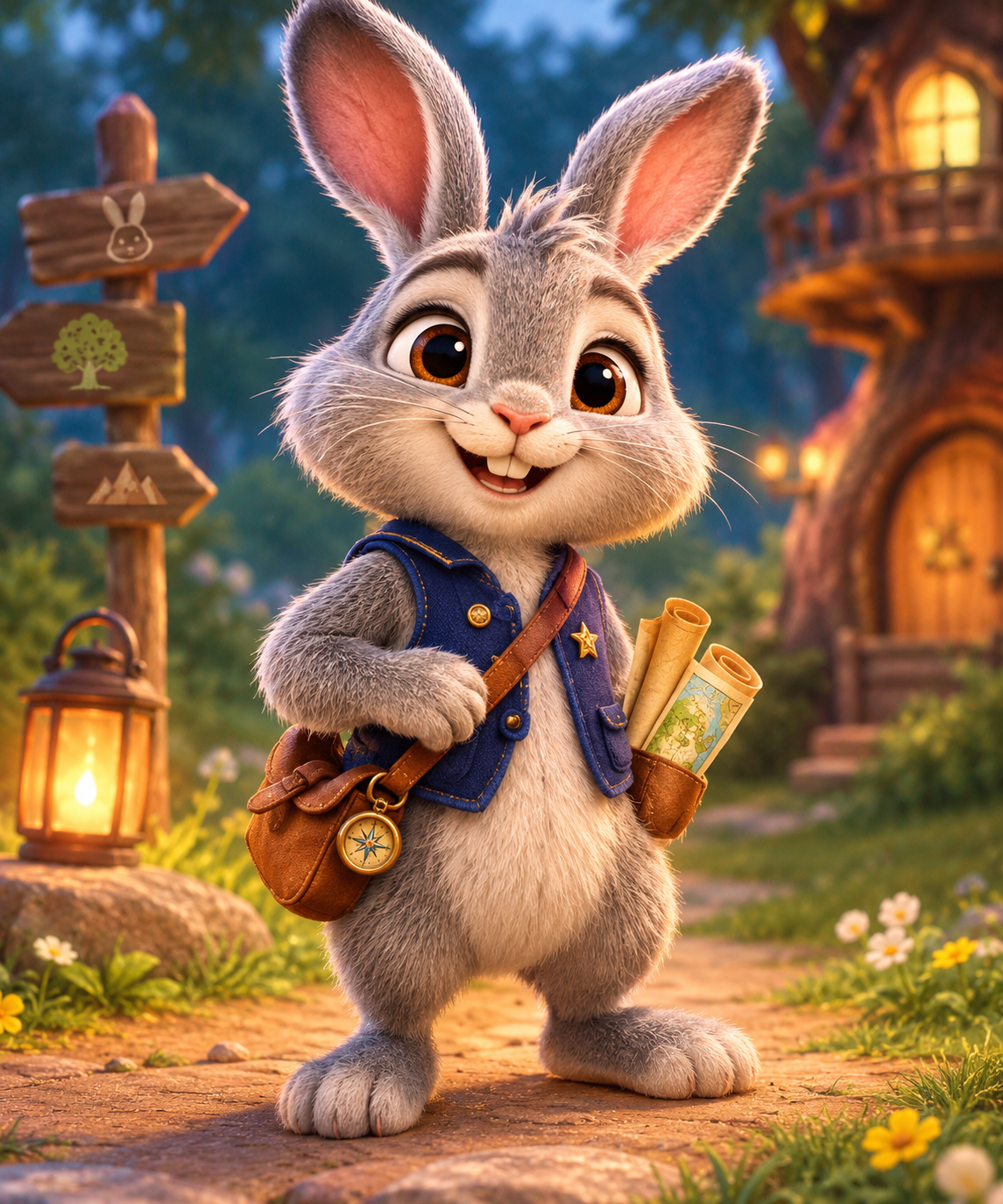 Milo the Moon Rabbit 🐰