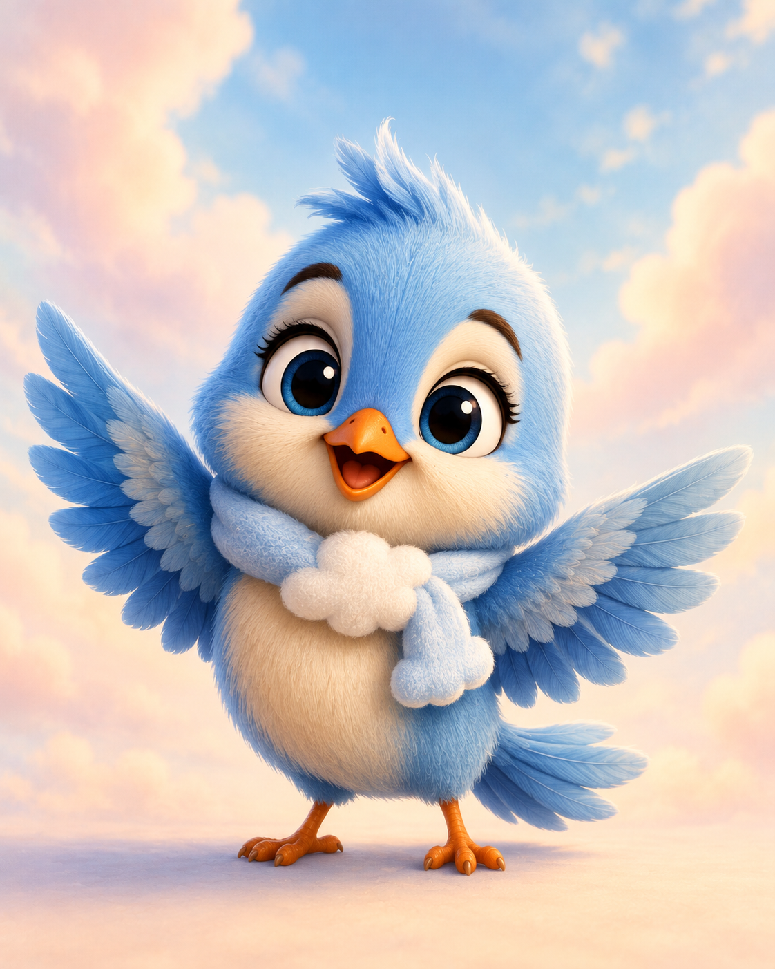 Nia the Cloud Sparrow 🐦